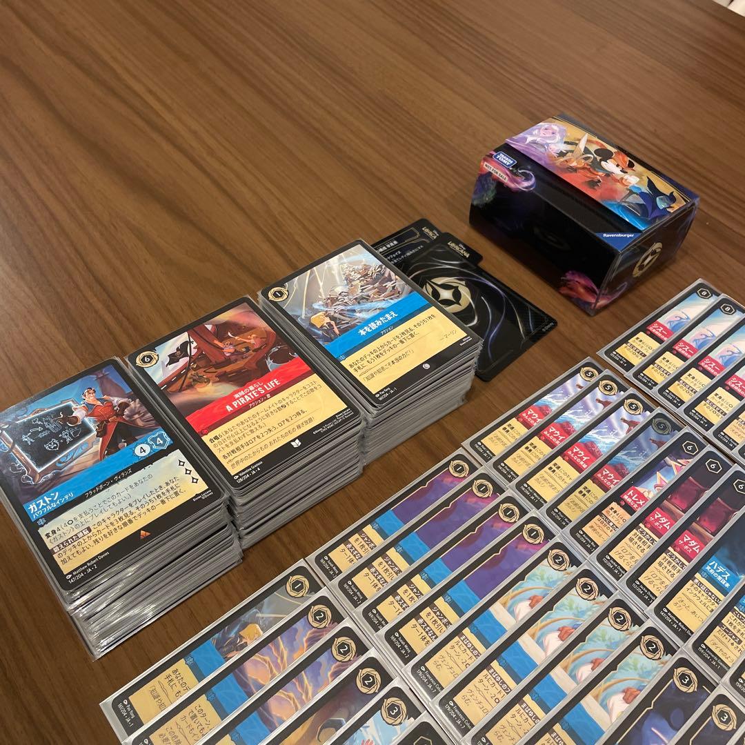 ロルカナ ルビーサファイアデッキ＋デッキパーツ＋デッキケース 計300枚 その他