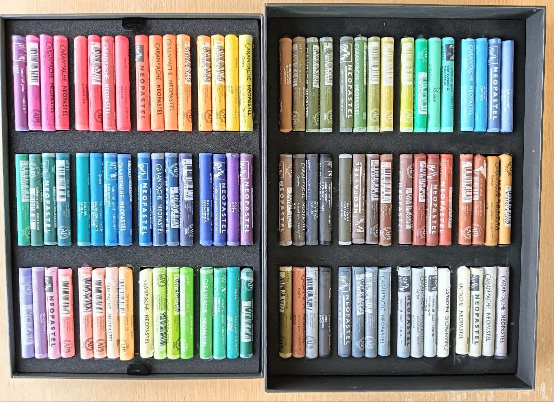 CARAN D'ACHE NEOPASTEL 96色　カランダッシュネオパステル