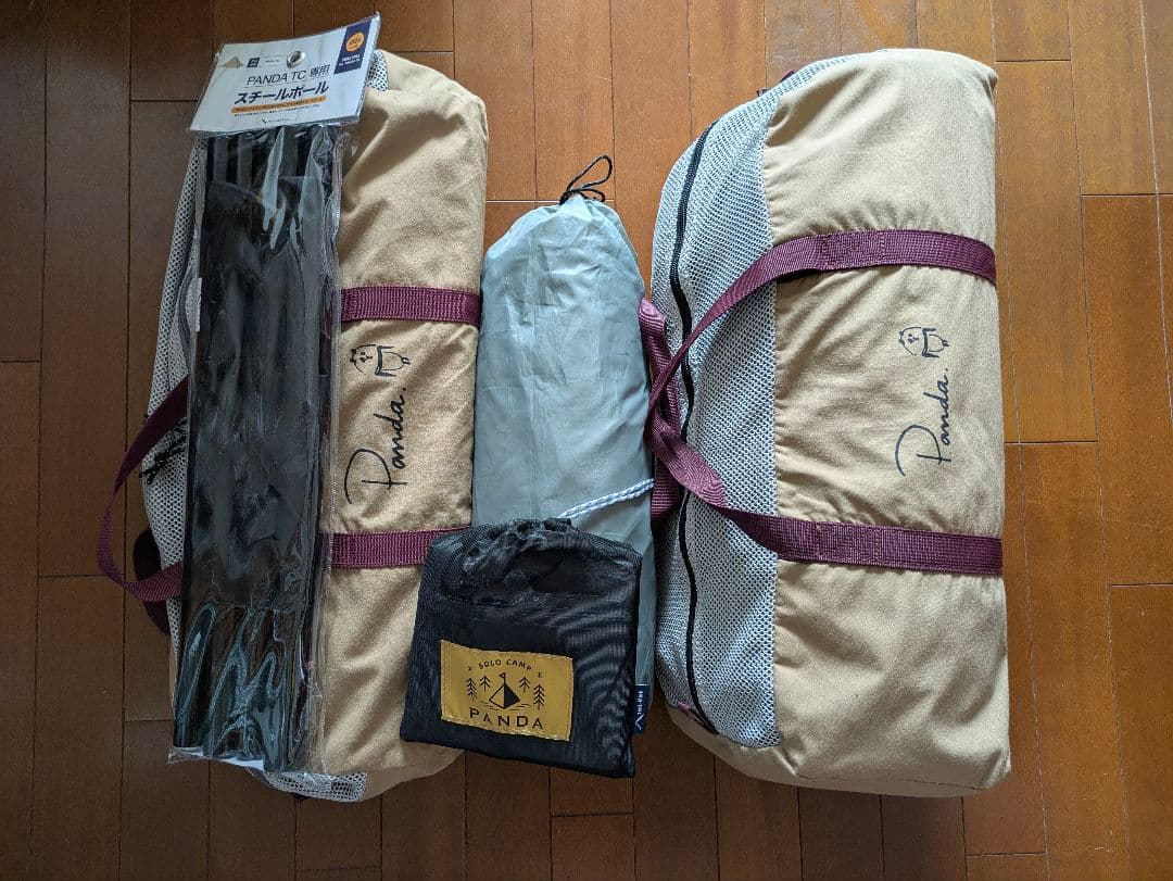 テンマク パンダTC＋ パンダTC タープ スチールポール オプション品多数