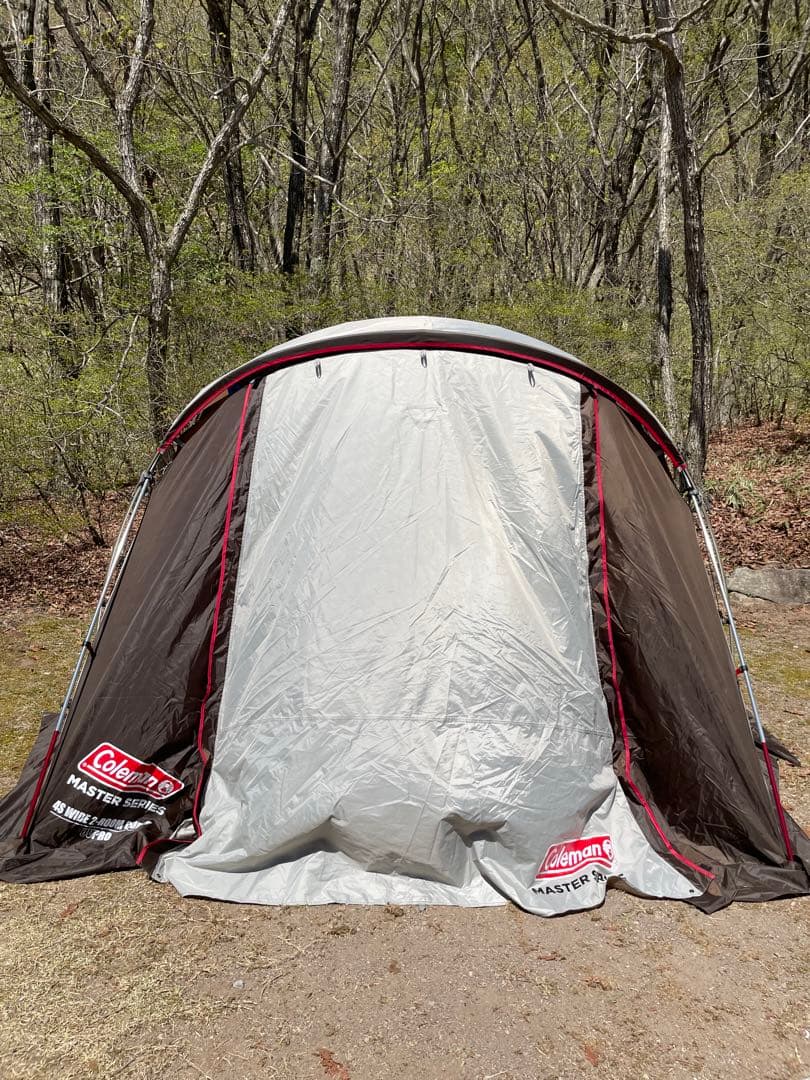 コールマン マスターシリーズ 4Sワイド2ルームカーブ　2回使用　値下げ
