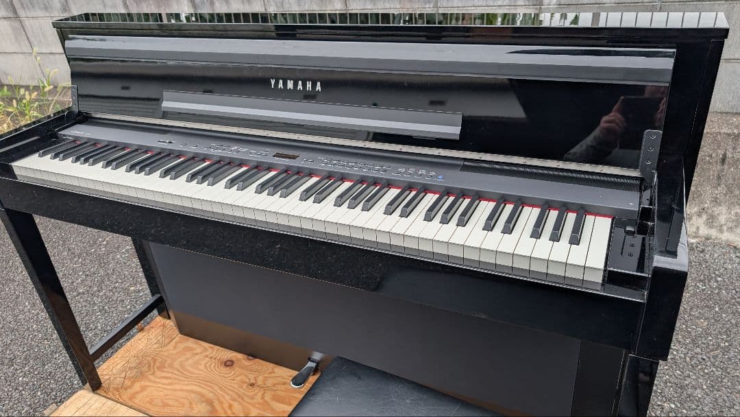 送料込み YAMAHA 電子ピアノ CLP-S408PE 12年製 奇跡の1台