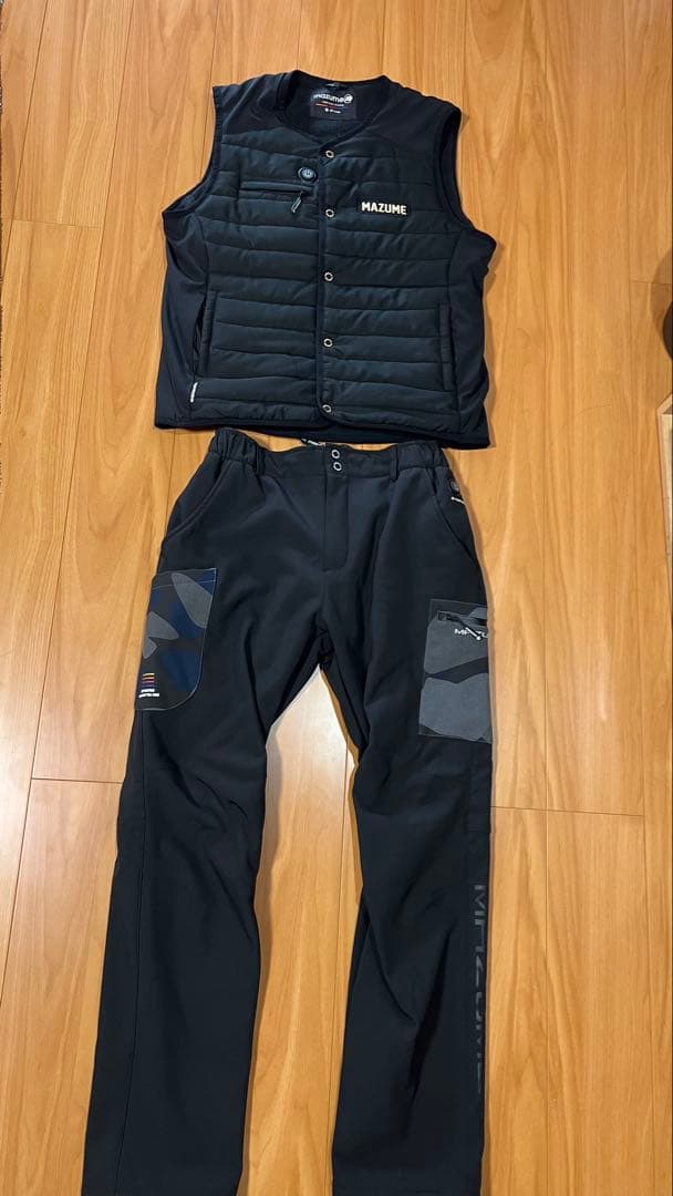 マヅメ　ヒーターベスト　ヒーターウィンドカットパンツ 3L（2XL）