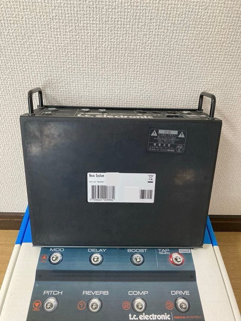 【箱付美品】tc electronic NOVA SYSTEMギターエフェクター