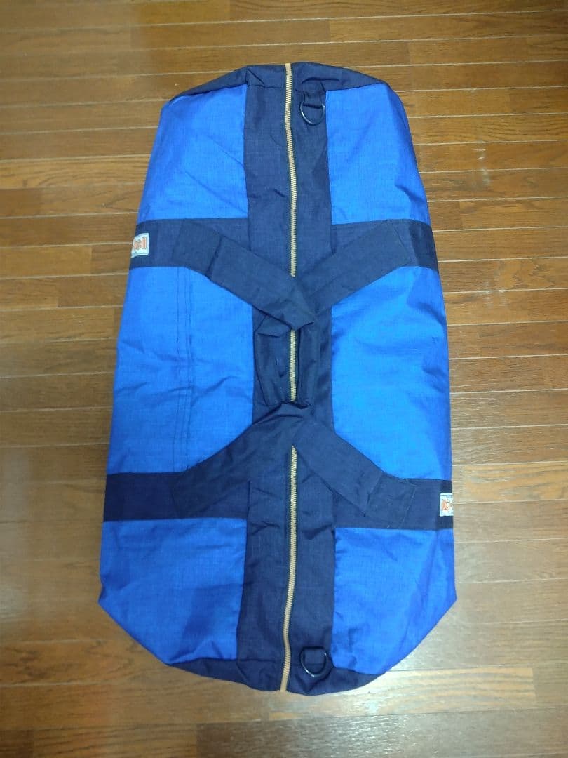 モンベル ボストンバッグ ドラムバッグ 青