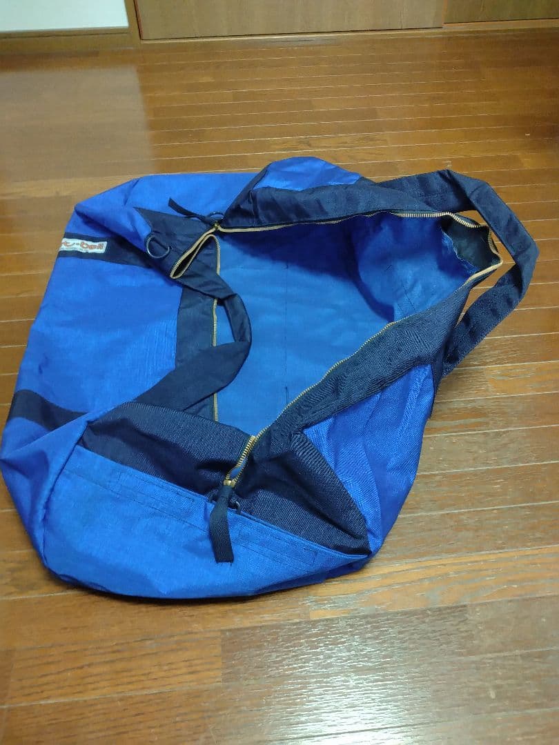 モンベル ボストンバッグ ドラムバッグ 青