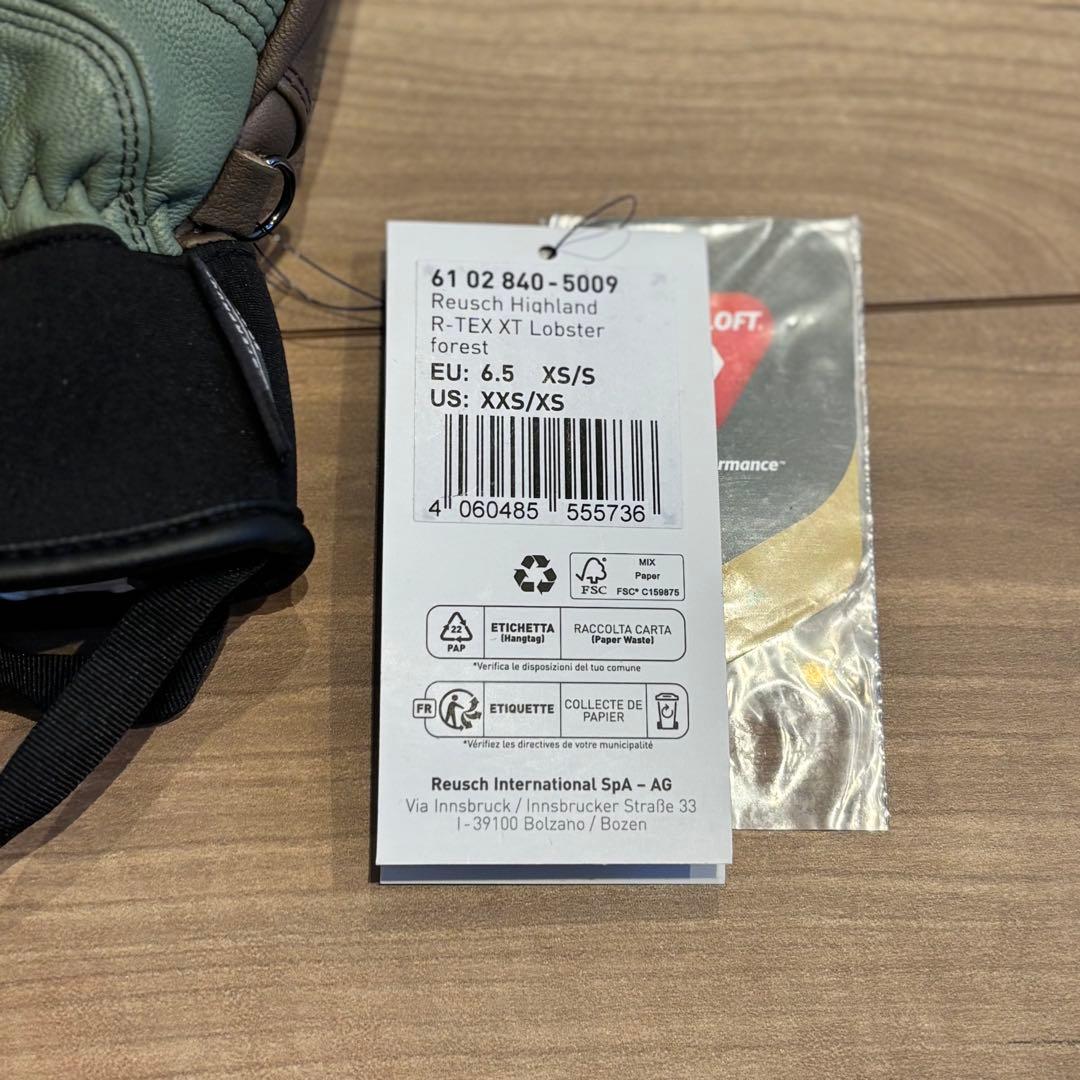【新品・美品】REUSCH ロイシュ スキー グローブ ＜2025＞