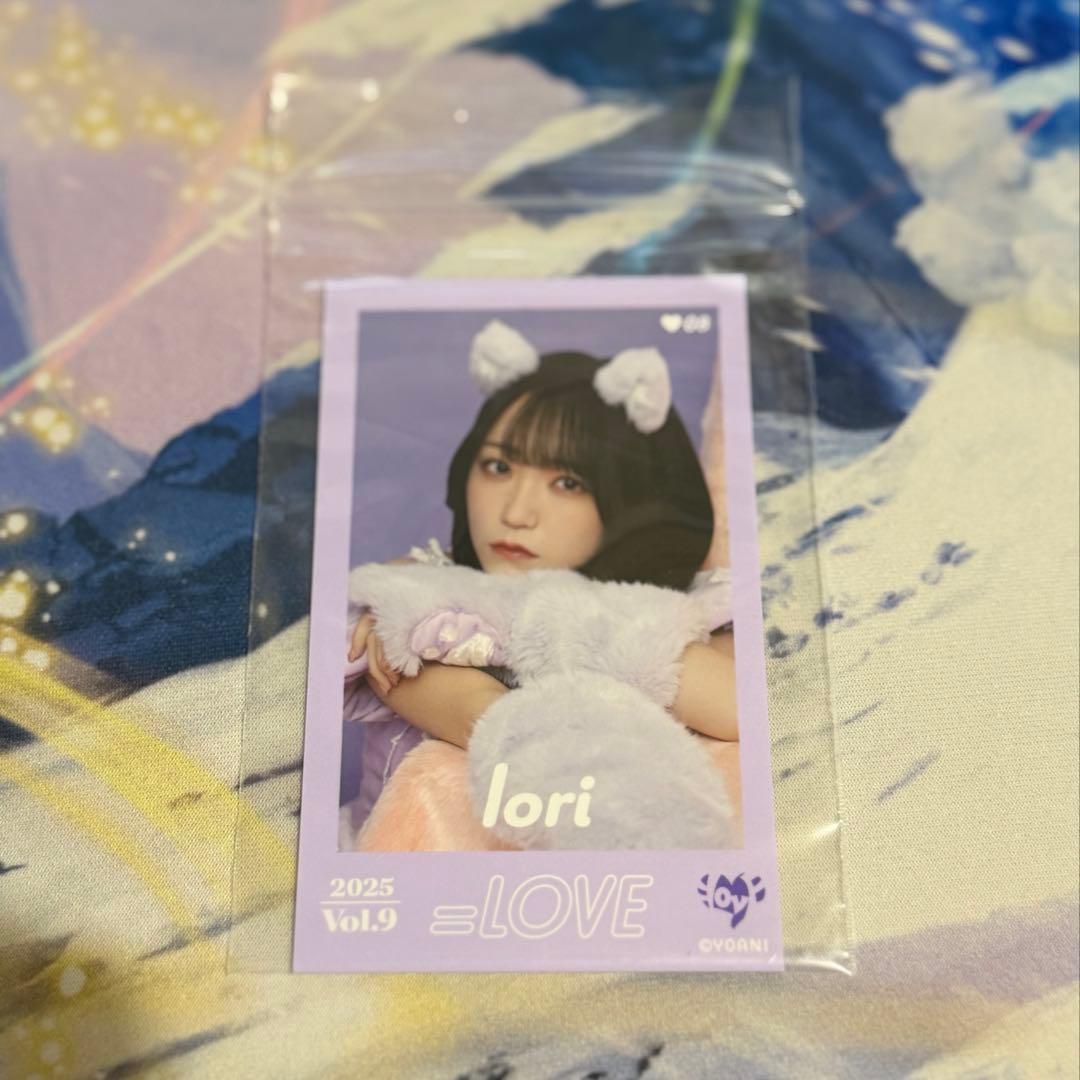 ＝LOVE イコラブ 野口衣織 ミニフォト レア　vol.9 猫衣装