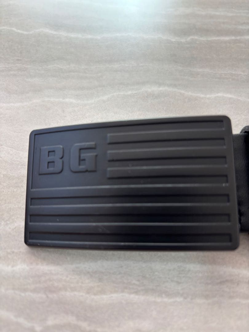 BRIEFING GOLF ◆ベルト　グレー　メンズ　サイズM