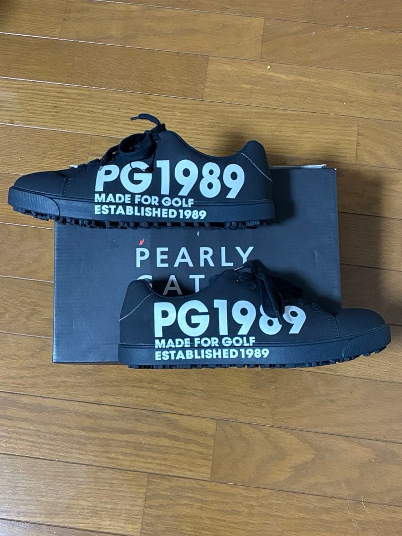 パーリーゲイツ シューズ　26.5㎝ ネイビー