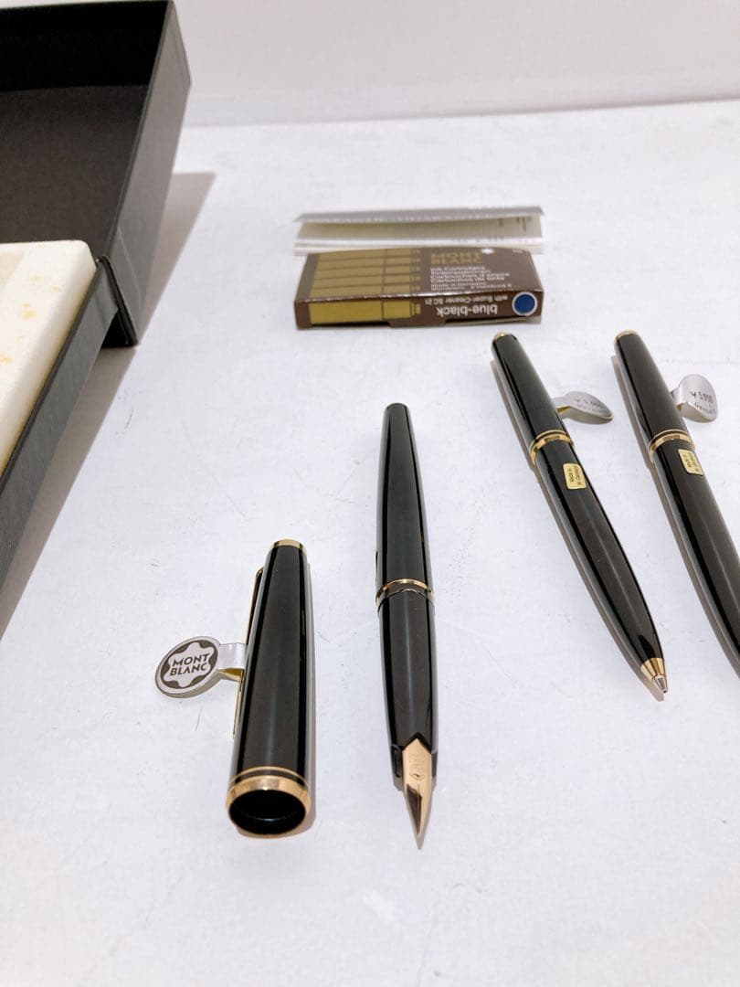 モンブラン Montblanc 万年筆 シャープペンシル ボールペン3本セット