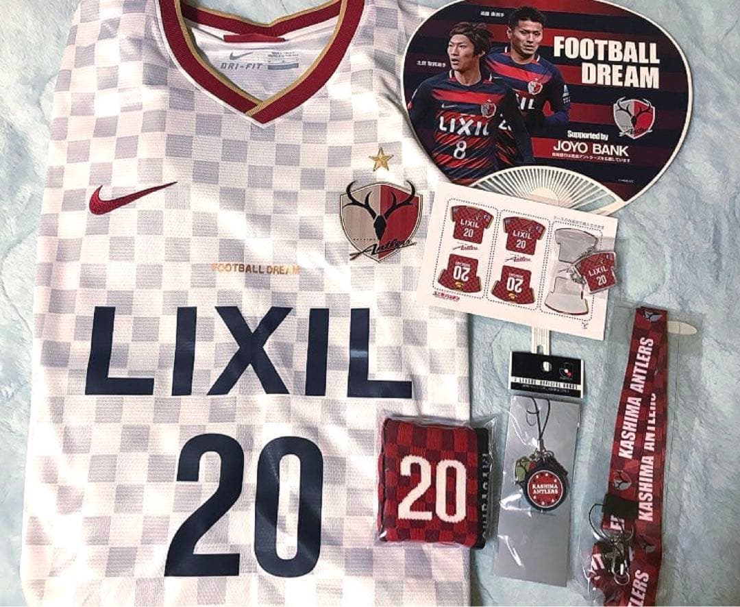 鹿島アントラーズ　柴崎岳　2014　ユニフォーム　サイン入り　グッズ　ストラップ