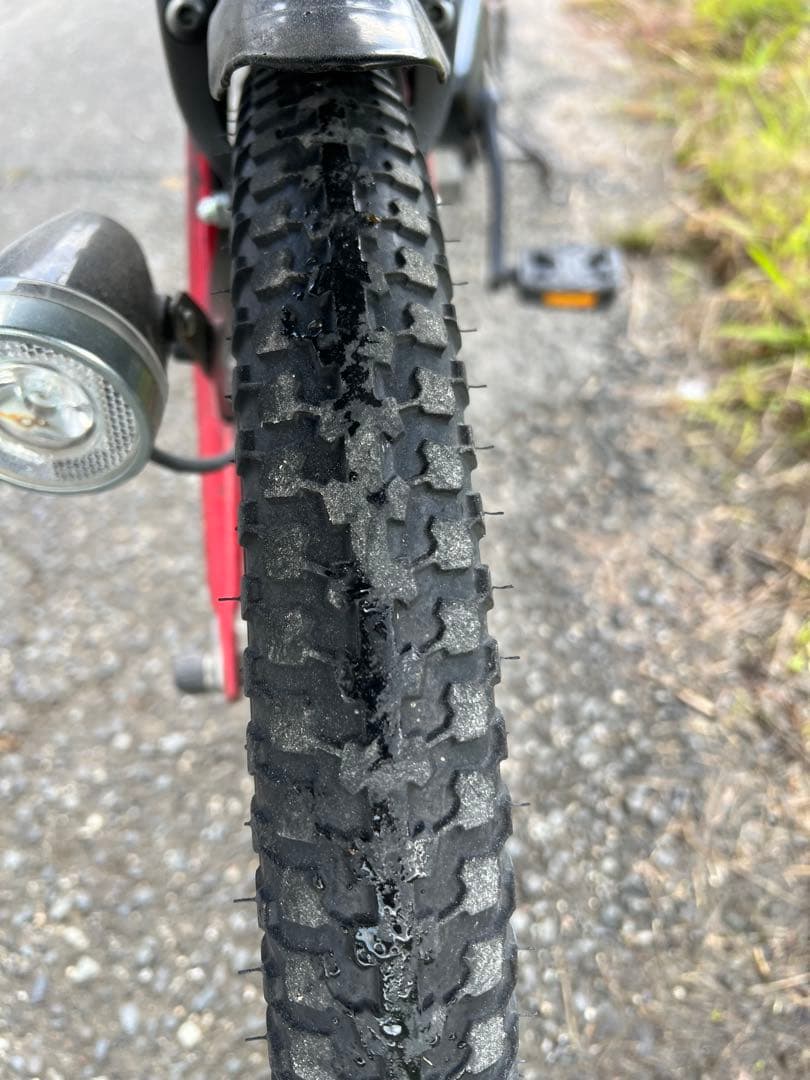 名古屋発三人乗り電動アシスト自転車 チャイルドシート付き