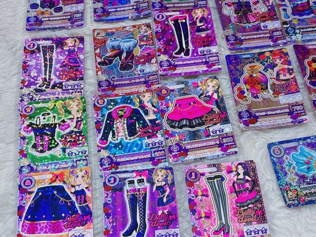 アイカツカード ドーリーデビル ロリゴシック プレミアムレア まとめ売り平成