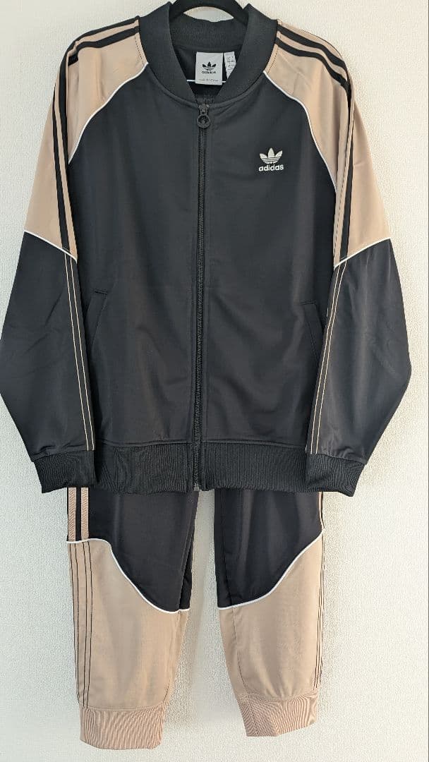 【adidas】バイカラー 希少 XL セットアップ 新品未使用タグ付き