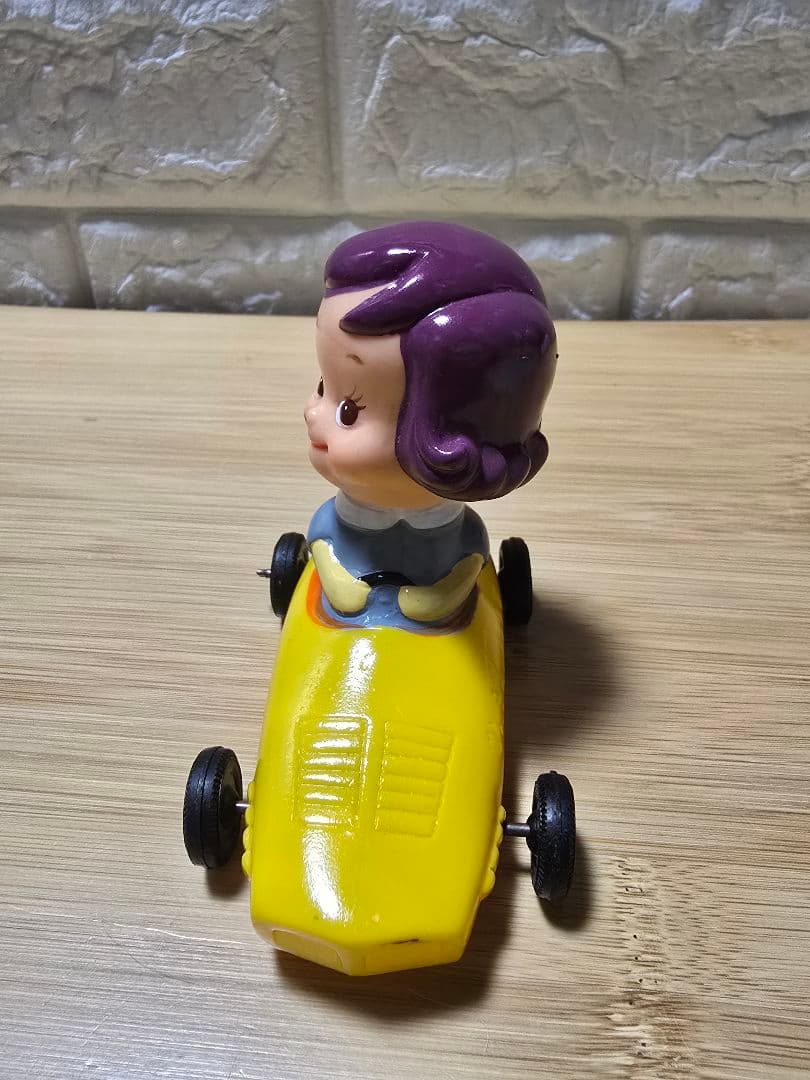 ソフビ かんぎんのばらチャン ロッキングチェアと車