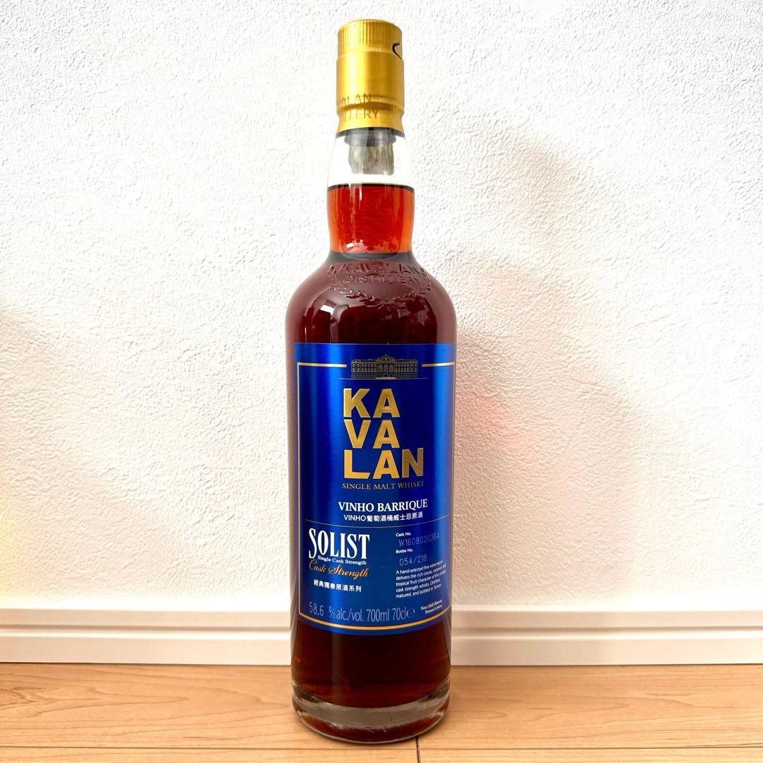 Kavalan Solist Vinho Barrique カスクストレングス