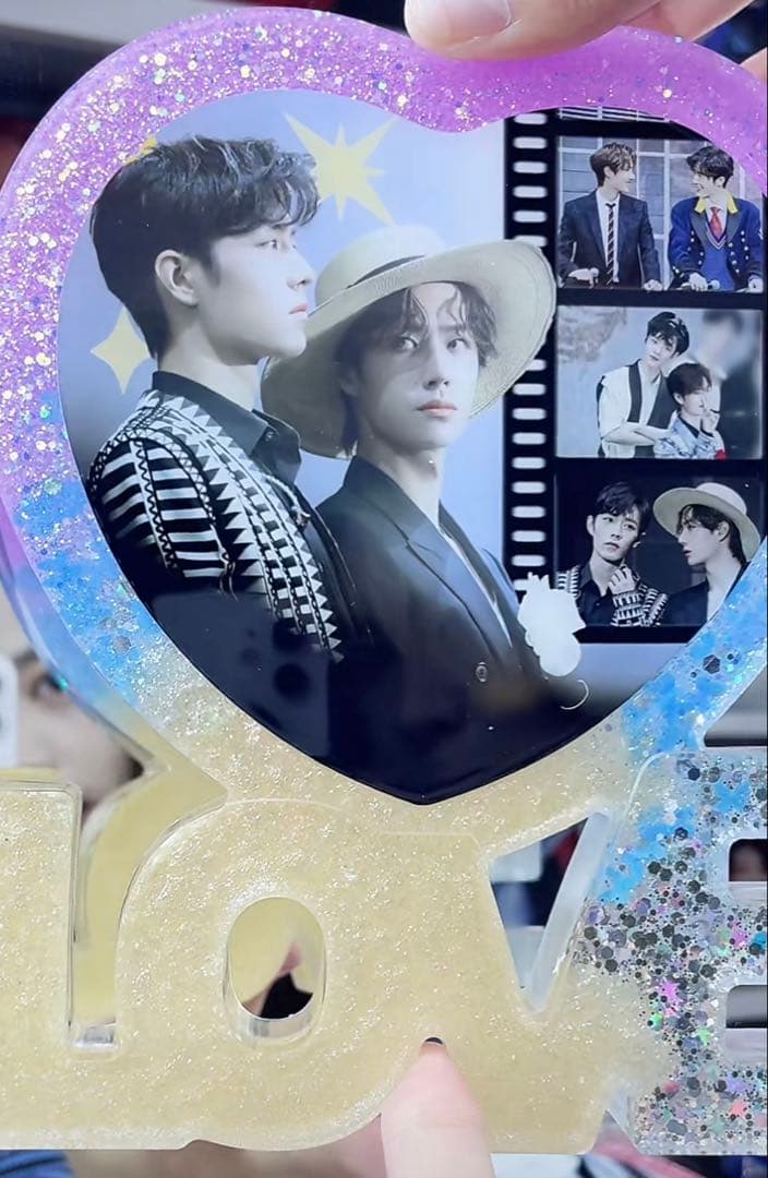 新作 王一博 肖戦 超大Loveスタンド　置物 3点セット❣️確認用❣️0108