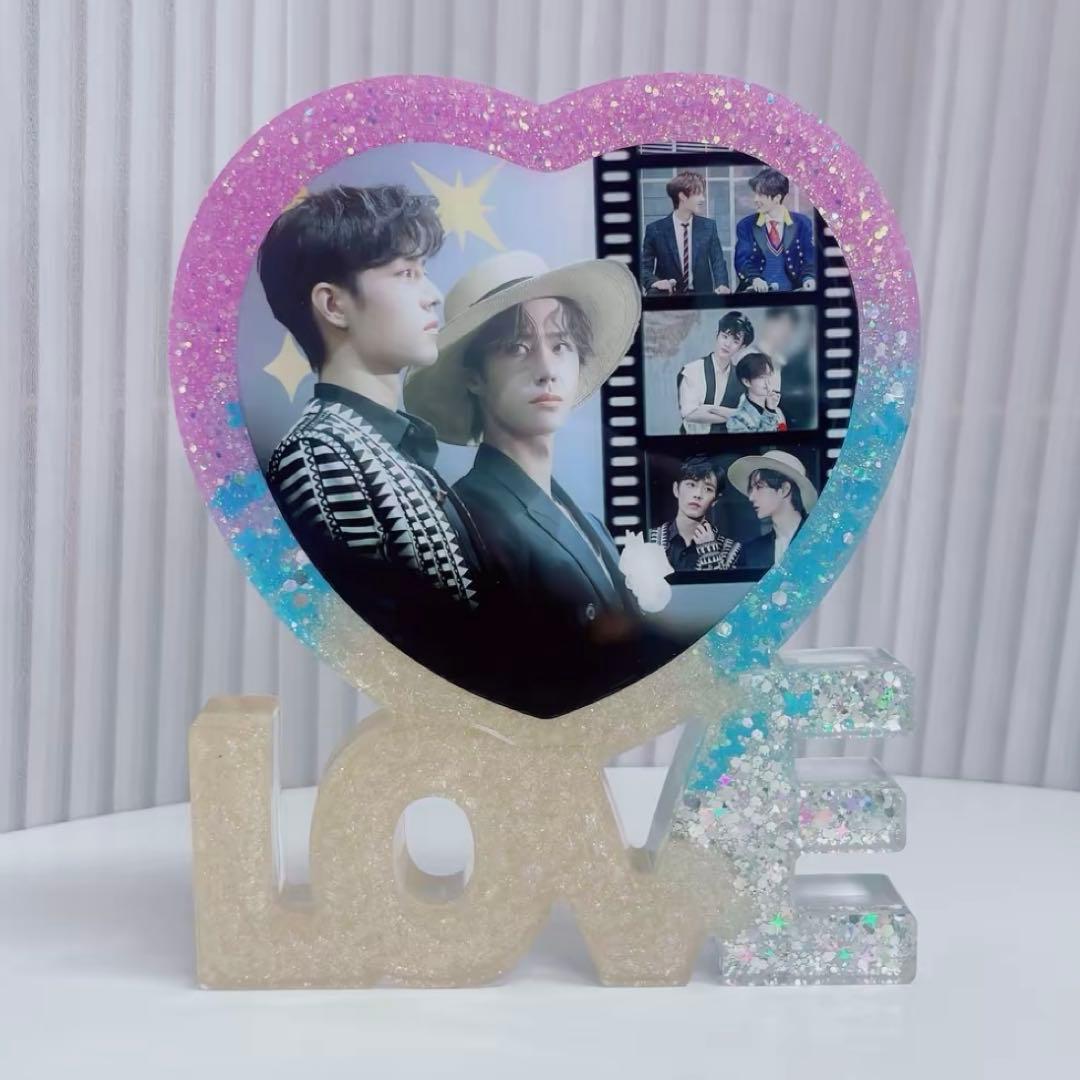 新作 王一博 肖戦 超大Loveスタンド　置物 3点セット❣️確認用❣️0108