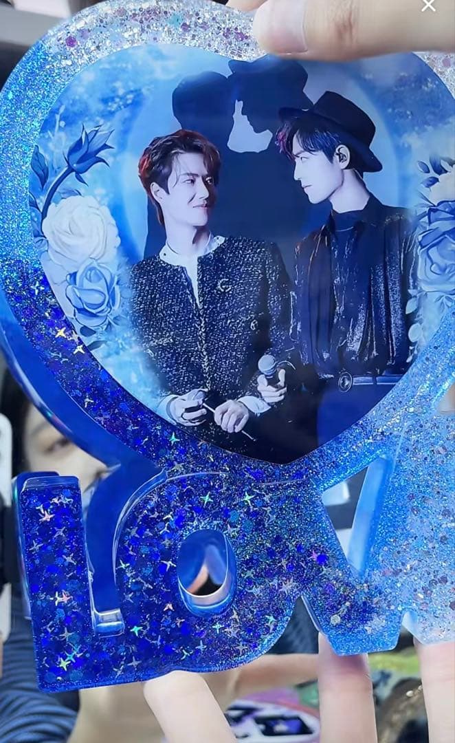 新作 王一博 肖戦 超大Loveスタンド　置物 3点セット❣️確認用❣️0108