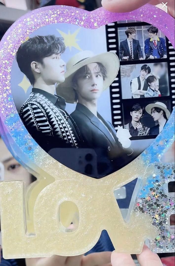 新作 王一博 肖戦 超大Loveスタンド　置物 3点セット❣️確認用❣️0108