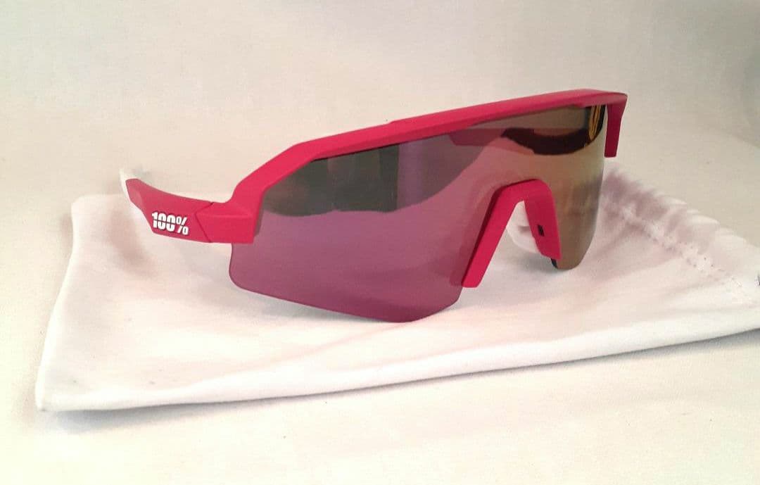 100% Slendale Youth ピンク ワンハンドレッド サングラス