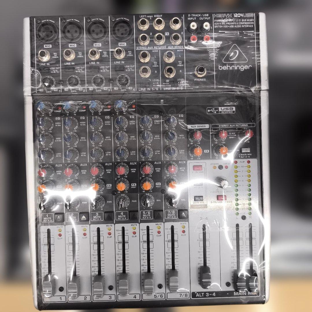 【美品】Behringer XENYX 1204USB DJミキサー