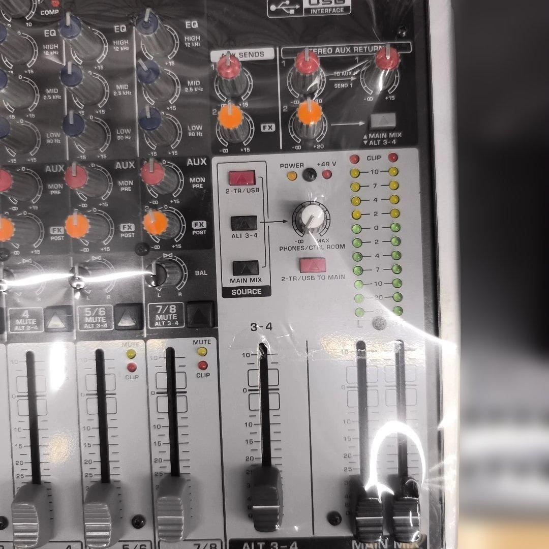 【美品】Behringer XENYX 1204USB DJミキサー