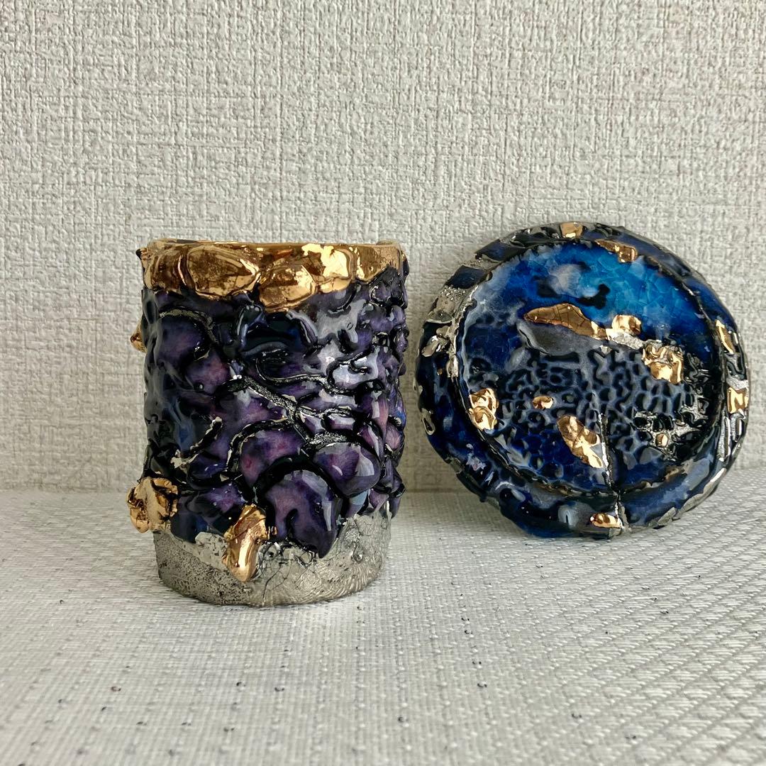 作家　市川透さん　ぐい呑み　未使用品