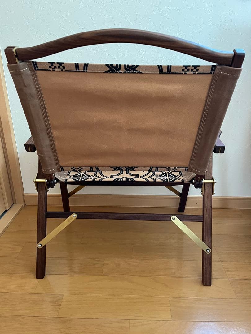 新品GARAKUDAダークブラウン YURAチェアKamping BigTote