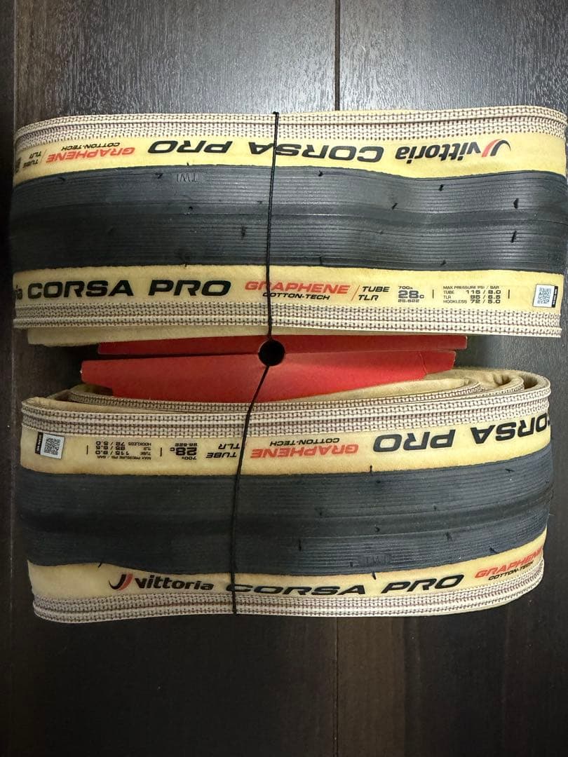新品2本セット vittoria corsa pro tlr 28c