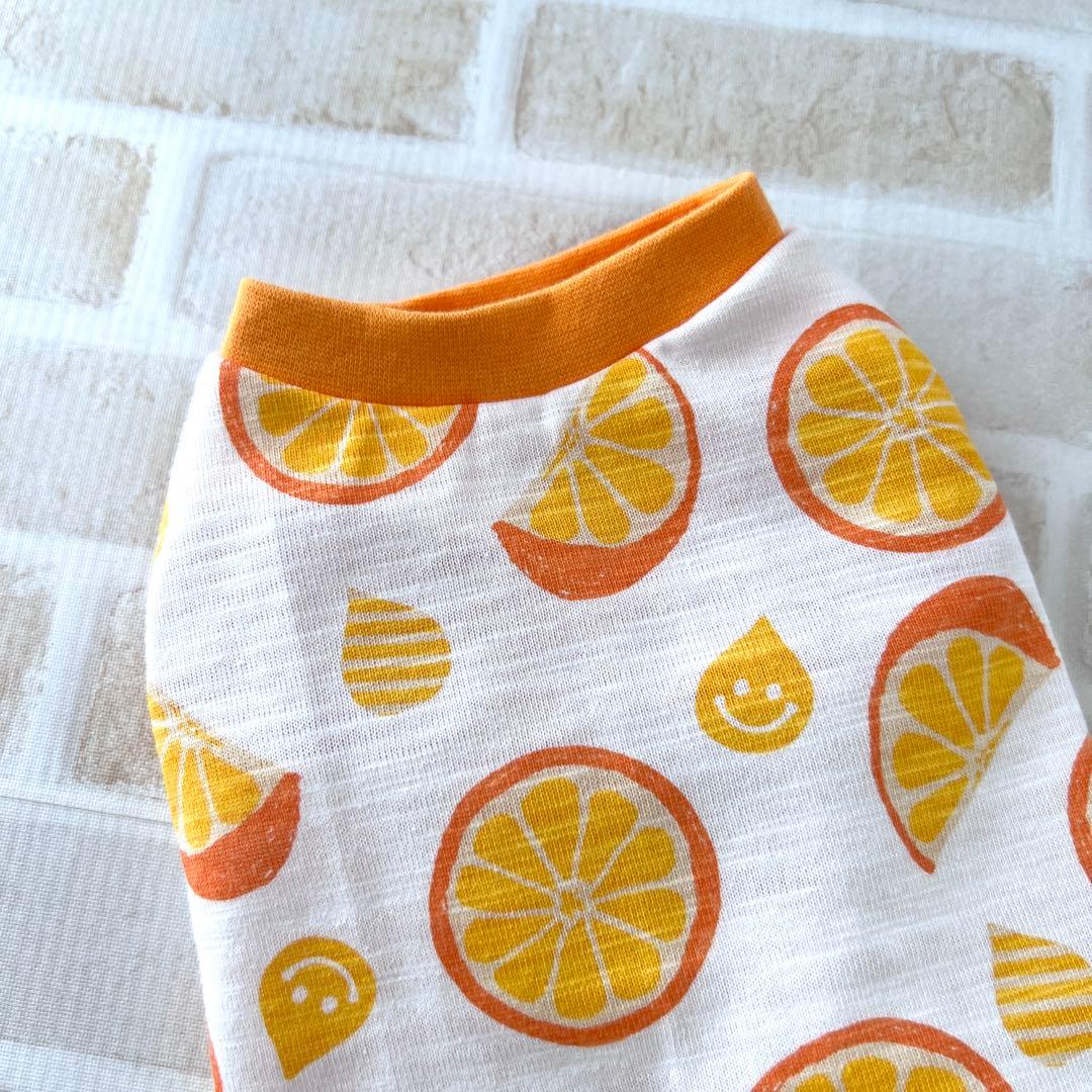 ハンドメイド犬服　ジューシータンクトップ