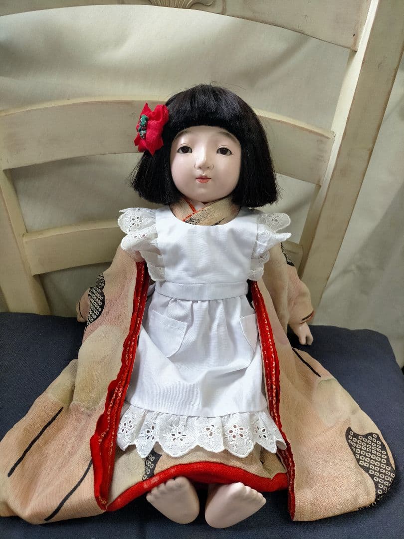 樫村瑞観　市松人形