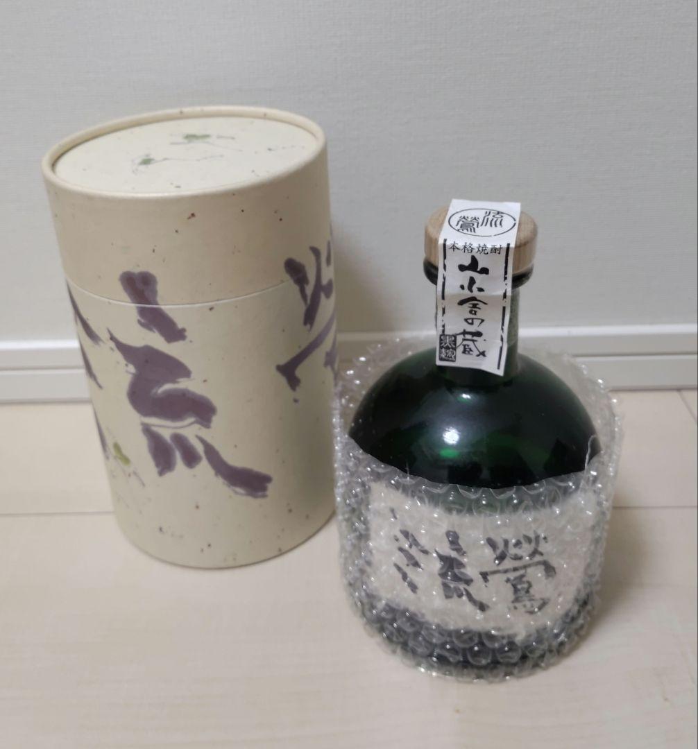 ★古酒和紙ラベル 万膳酒造 流鶯 まんぜん 山小舎の蔵 黒麹 720ml 芋焼酎