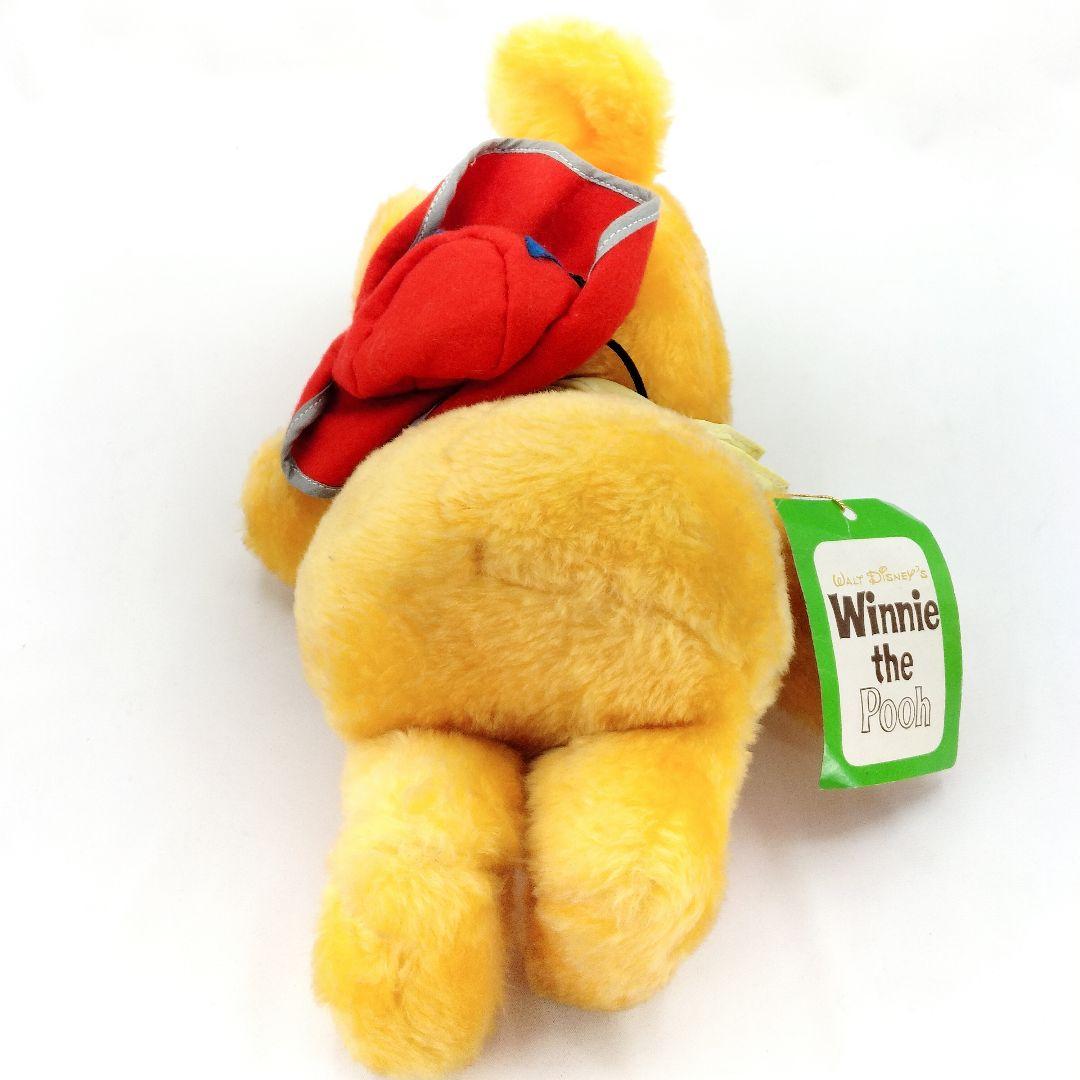 当時物 くまのプーさん ハット スカーフ ぬいぐるみ ディズニー レトロ