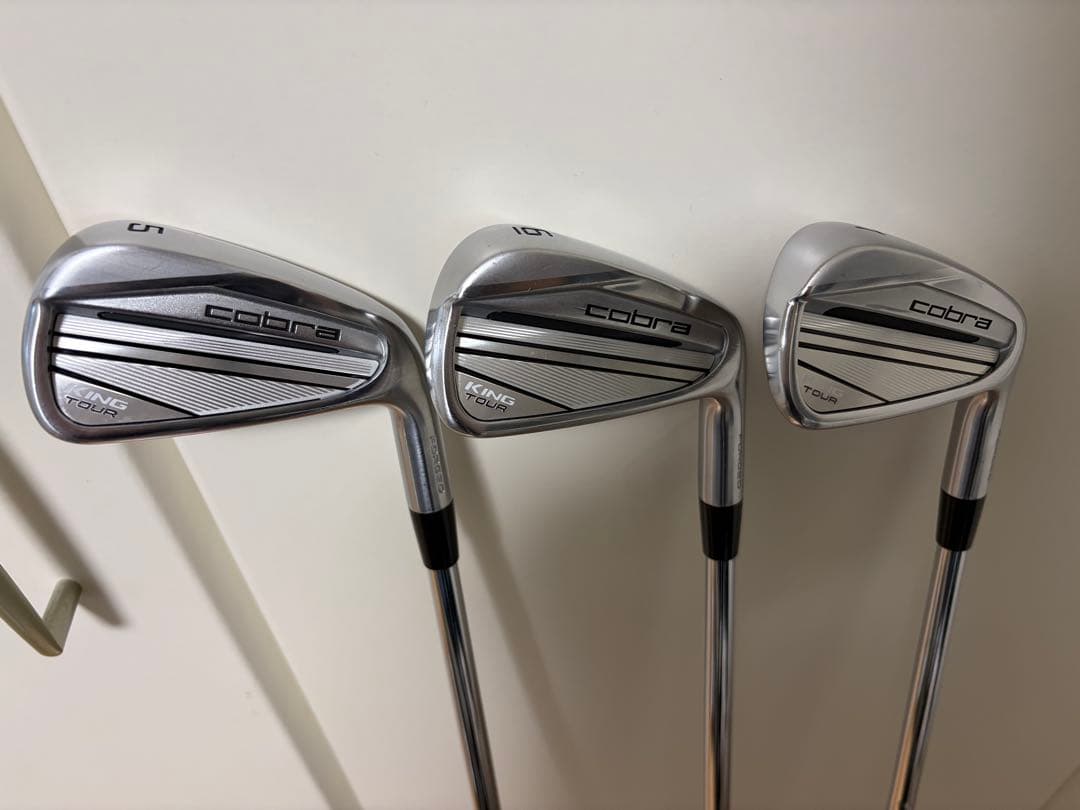 【美品】コブラ　キングツアーアイアン　5-P 6本セット
