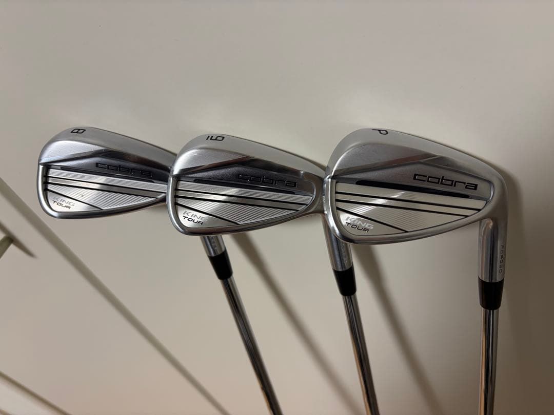 【美品】コブラ　キングツアーアイアン　5-P 6本セット
