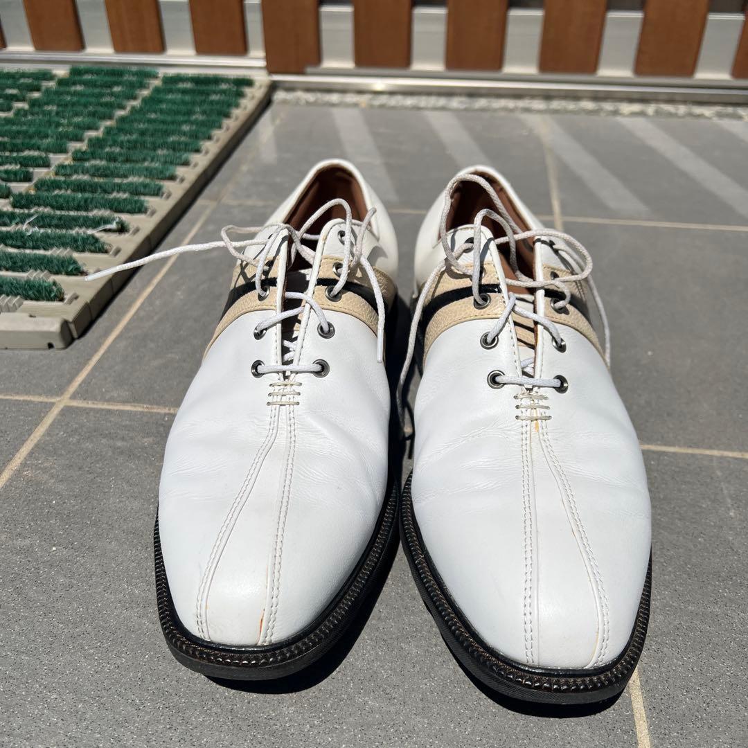 フットジョイゴルフシューズ ホワイト/ブラック/ベージュ　icon