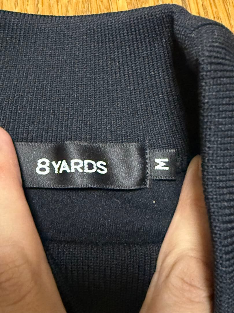 8YARDS モックネックプルオーバー