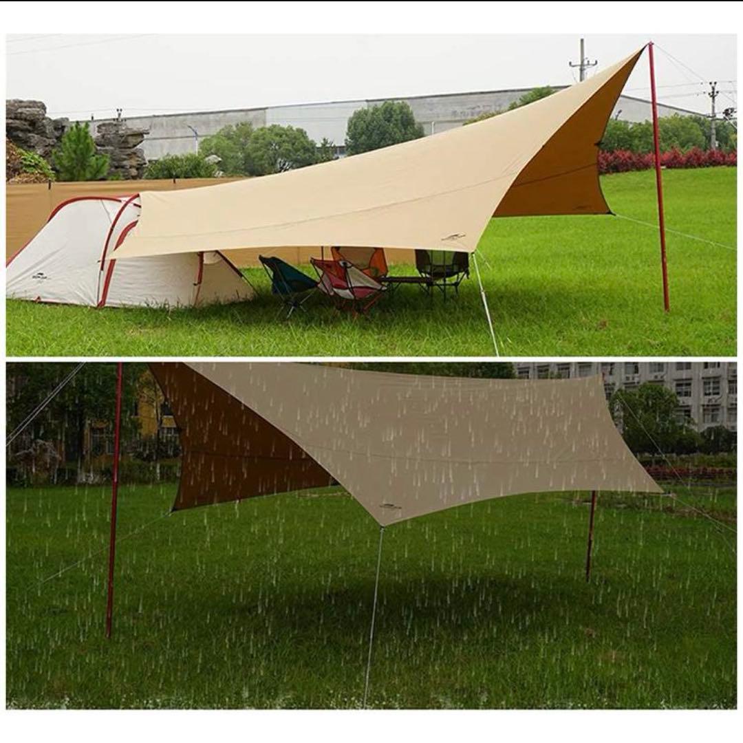 SoomloomタープAdranus5.7ｍX5.0ｍ　ポール・延長ベルトセット