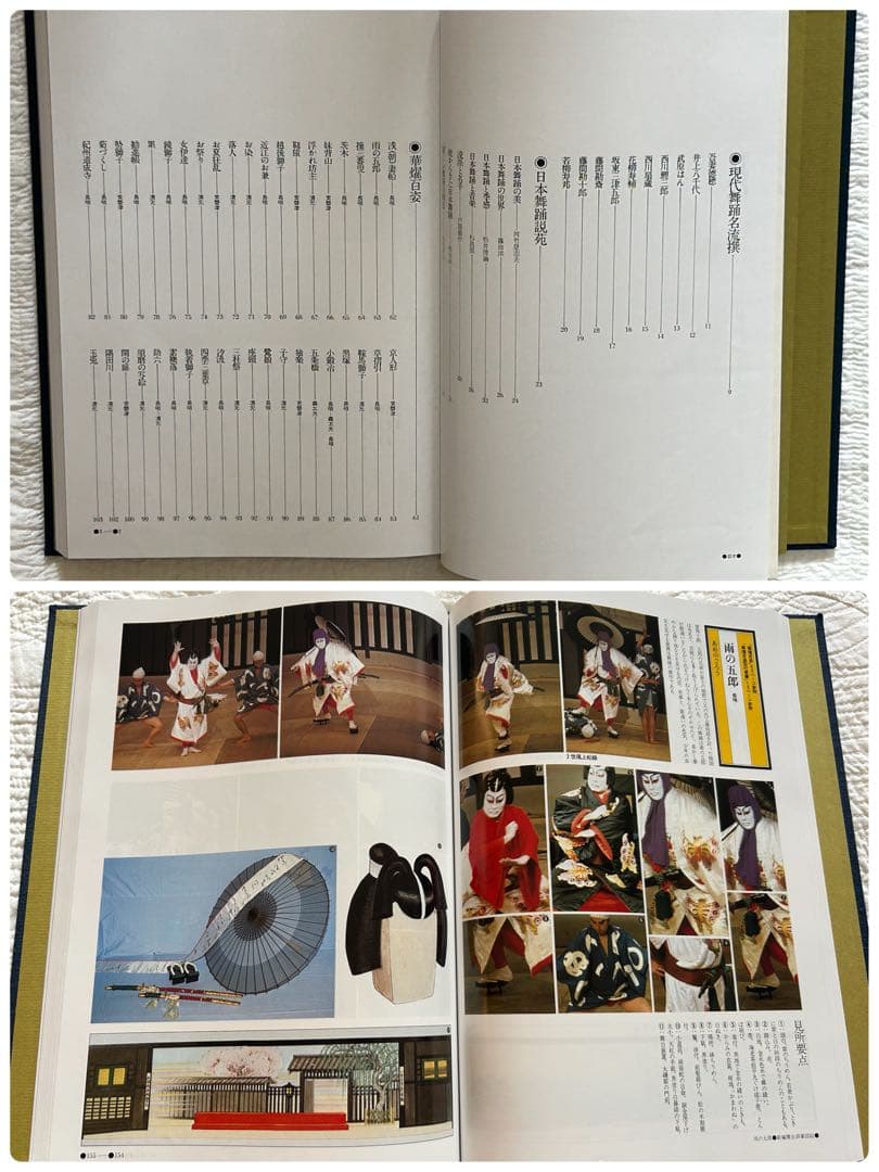 日本舞踊大鑑 全2巻 4冊セット 華燿編　玄珠編 本 ※希少