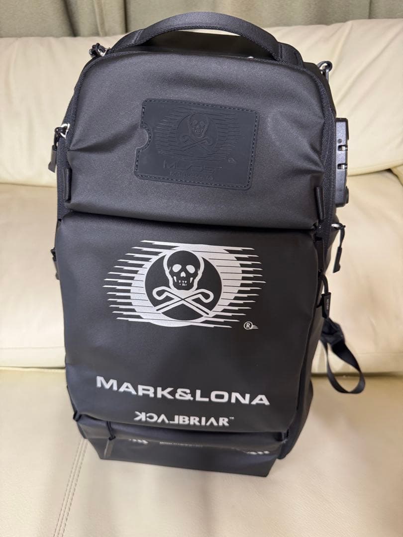 MARK&LONA ブラックバックパック完売品レア