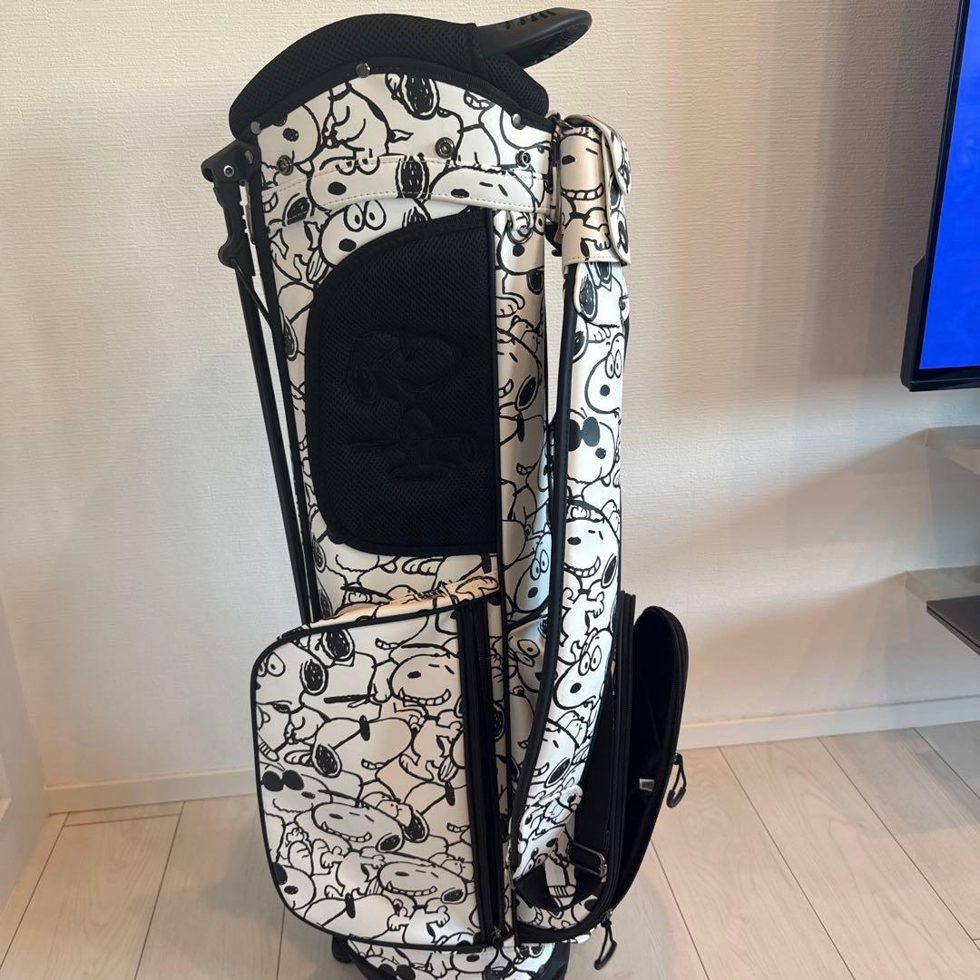 スヌーピー スタンド式キャディバッグ