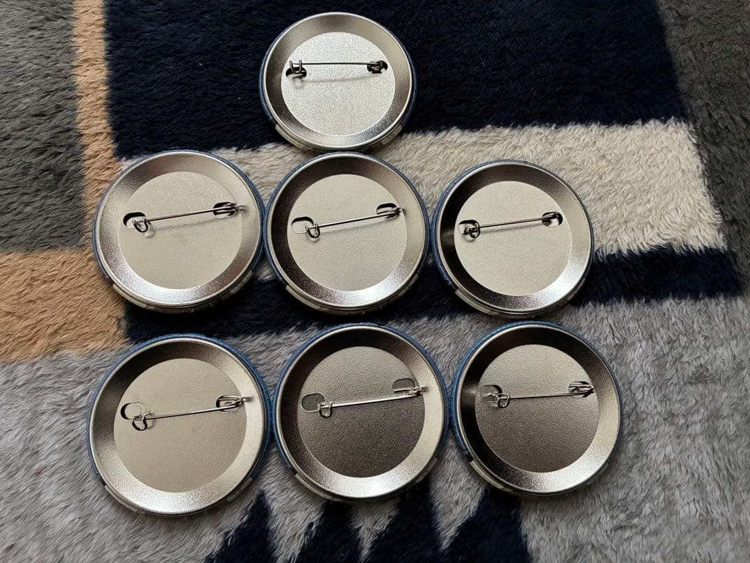 鬼滅の刃 冨岡義勇 缶バッジセット アクスタ