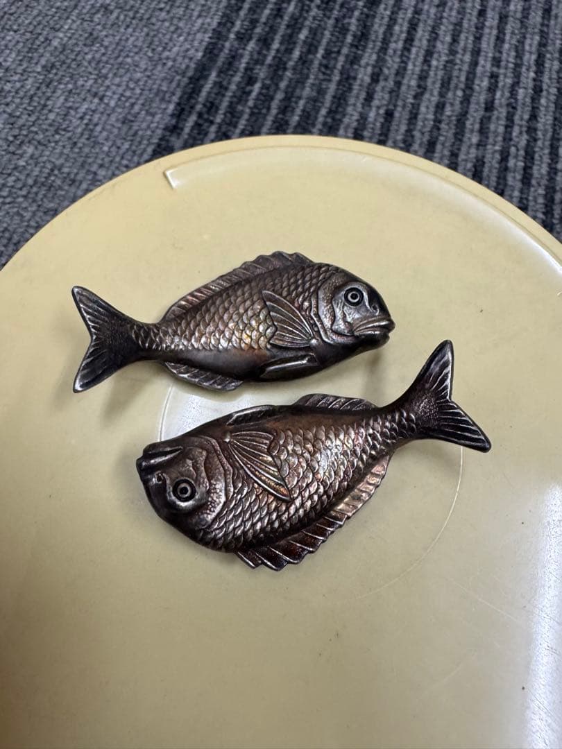 双魚 純銀 置物？