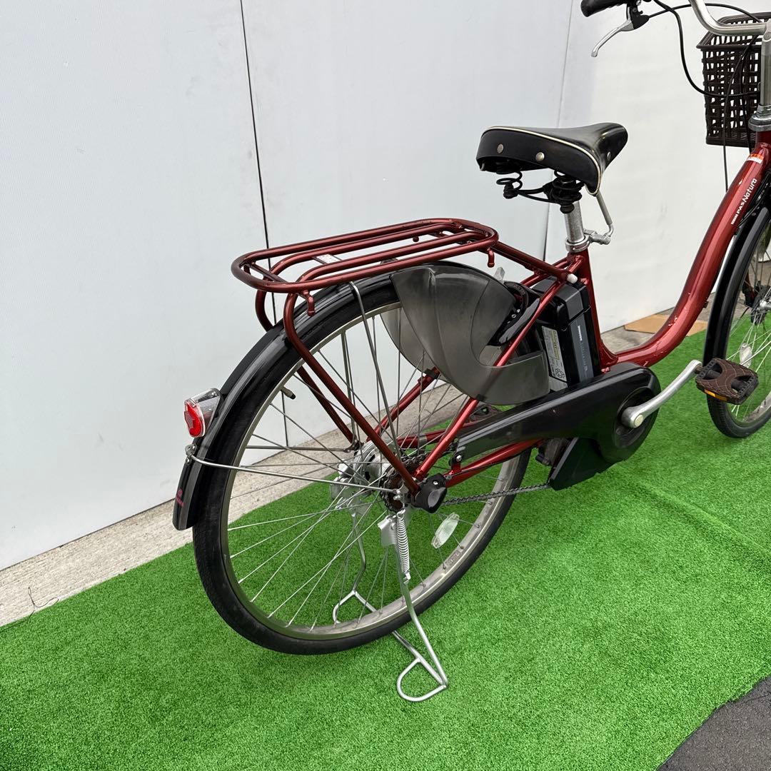 ブリヂストン電動アシスト自転車26インチ 8.9Ah レッド