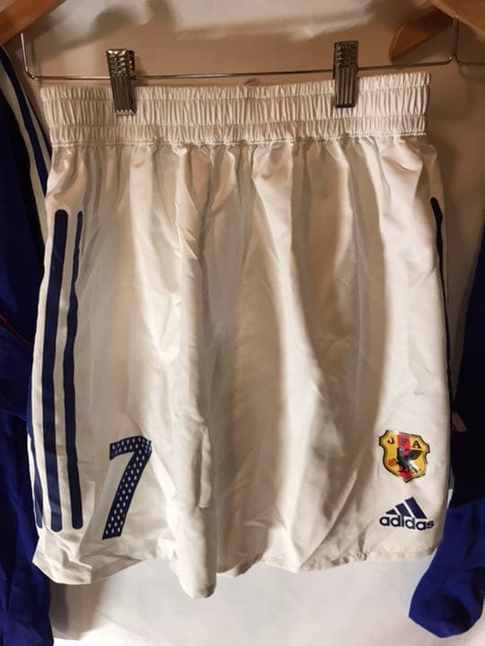 正規品 adidas日本代表「7」中田英寿Oユニフォームパンツソックス3点セット