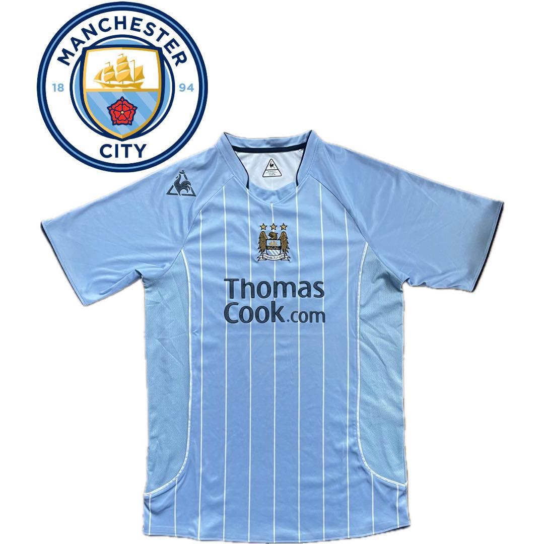 マンチェスターシティ　ホームユニフォーム　サイズM 古着　ヴィンテージ