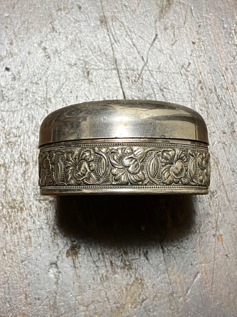 アンティーク デビル アクセサリー ケース ピルケース バイカー ハーレー 古着