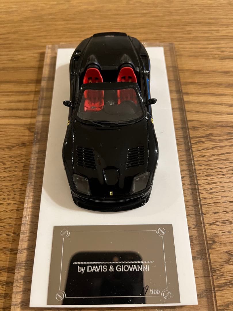 Davis&Giovanni1/43ミニカー フェラーリ550 Black