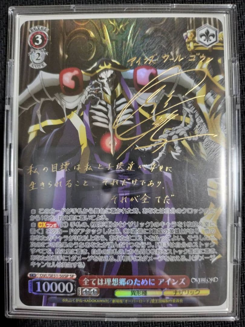 ヴァイスシュヴァルツ 全ては理想郷のために アインズ SP